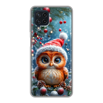 Силиконовый чехол на Samsung Galaxy A22 с принтом Новый год Силиконовый чехол на Samsung Galaxy A22 с принтом Новый год