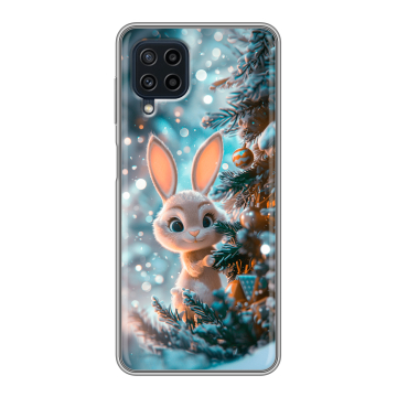 Силиконовый чехол на Samsung Galaxy A22 с принтом Новый год Силиконовый чехол на Samsung Galaxy A22 с принтом Новый год