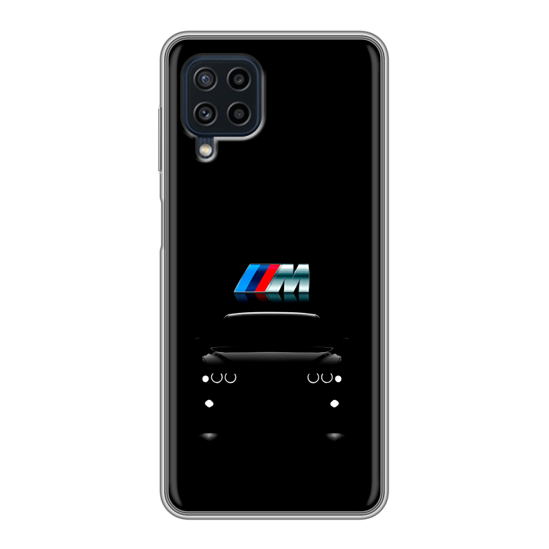 Силиконовый чехол на Samsung Galaxy A22 с принтом БМВ BMW Силиконовый чехол на Samsung Galaxy A22 с принтом БМВ BMW