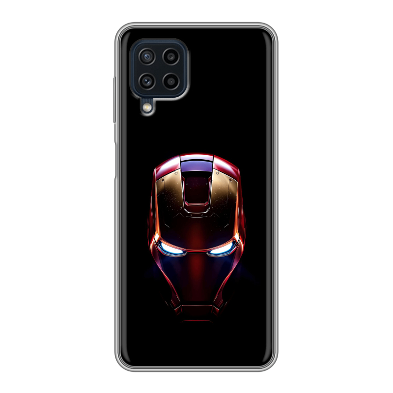 Силиконовый чехол на Samsung Galaxy A22 с принтом IronMan Железный человек Силиконовый чехол на Samsung Galaxy A22 с принтом IronMan Железный человек