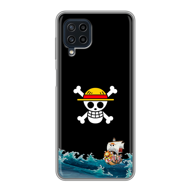 Силиконовый чехол на Samsung Galaxy A22 с принтом One Piece Ван Пис Силиконовый чехол на Samsung Galaxy A22 с принтом One Piece Ван Пис