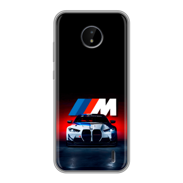 Силиконовый чехол на Nokia C20 с принтом БМВ BMW
