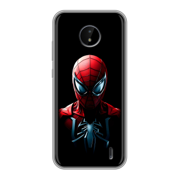 Силиконовый чехол на Nokia C20 с принтом Spiderman Человек паук Силиконовый чехол на Nokia C20 с принтом Spiderman Человек паук