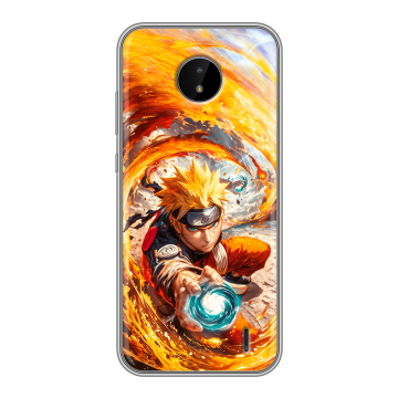 Силиконовый чехол на Nokia C20 с принтом Аниме Наруто Naruto Силиконовый чехол на Nokia C20 с принтом Аниме Наруто Naruto