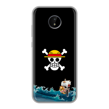 Силиконовый чехол на Nokia C20 с принтом One Piece Ван Пис Силиконовый чехол на Nokia C20 с принтом One Piece Ван Пис