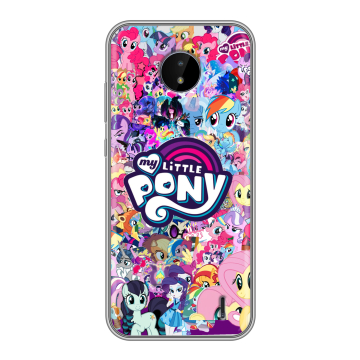 Силиконовый чехол на Nokia C20 с принтом My little pony Дружба чудо Силиконовый чехол на Nokia C20 с принтом My little pony Дружба чудо