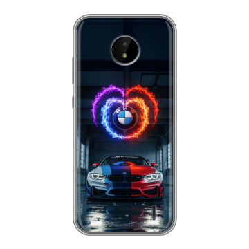 Силиконовый чехол на Nokia C20 с принтом BMW БМВ Силиконовый чехол на Nokia C20 с принтом BMW БМВ