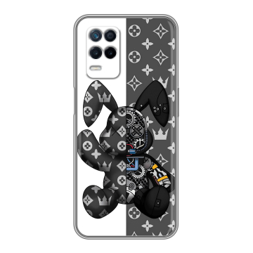 Силиконовый чехол на Realme Narzo 30 5G с принтом Луи робот