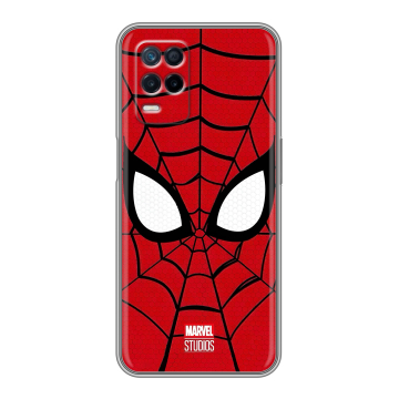 Силиконовый чехол на Realme Narzo 30 5G с принтом человек паук spiderman Силиконовый чехол на Realme Narzo 30 5G с принтом человек паук spiderman