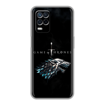 Силиконовый чехол на Realme Narzo 30 5G с принтом Игра Престолов Game Thrones Силиконовый чехол на Realme Narzo 30 5G с принтом Игра Престолов Game Thrones
