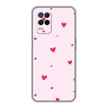 Силиконовый чехол на Realme Narzo 30 5G с принтом для девочек Силиконовый чехол на Realme Narzo 30 5G с принтом для девочек