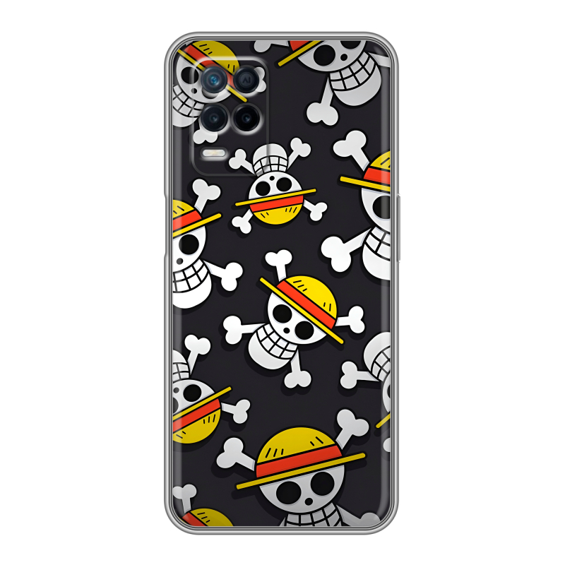 Силиконовый чехол на Realme Narzo 30 5G с принтом One Piece Ван Пис Силиконовый чехол на Realme Narzo 30 5G с принтом One Piece Ван Пис