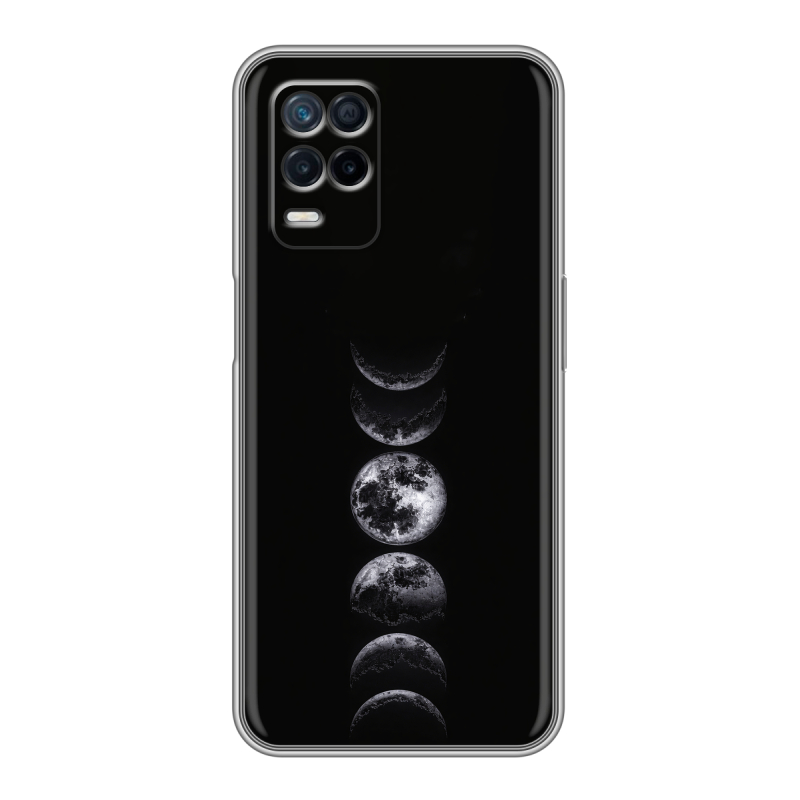 Силиконовый чехол на Realme Narzo 30 5G с принтом женский Силиконовый чехол на Realme Narzo 30 5G с принтом женский