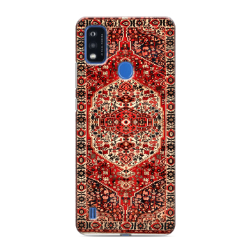 Силиконовый чехол на ZTE Blade A51 с принтом Ковер