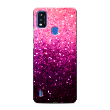 Силиконовый чехол на ZTE Blade A51 с принтом Блестки Силиконовый чехол на ZTE Blade A51 с принтом Блестки