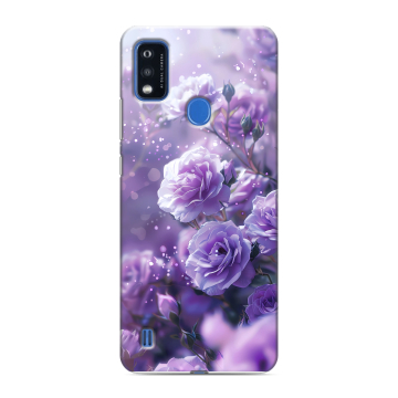 Силиконовый чехол на ZTE Blade A51 с принтом Розы цветы Силиконовый чехол на ZTE Blade A51 с принтом Розы цветы