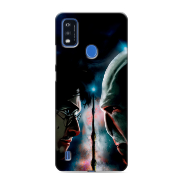 Силиконовый чехол на ZTE Blade A51 с принтом Гарри Поттер Harry Potter