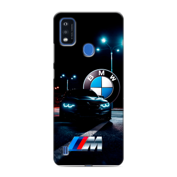 Силиконовый чехол на ZTE Blade A51 с принтом БМВ BMW Силиконовый чехол на ZTE Blade A51 с принтом БМВ BMW