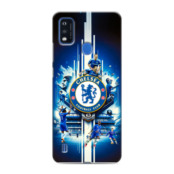 Силиконовый чехол на ZTE Blade A51 с принтом Chelsea Челси