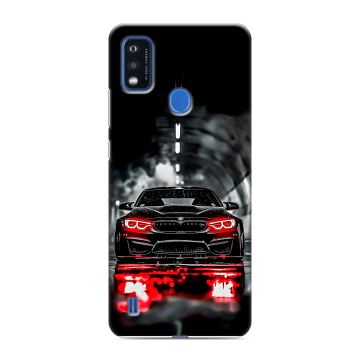 Силиконовый чехол на ZTE Blade A51 с принтом BMW БМВ Силиконовый чехол на ZTE Blade A51 с принтом BMW БМВ