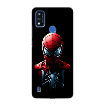 Силиконовый чехол на ZTE Blade A51 с принтом Spiderman Человек паук