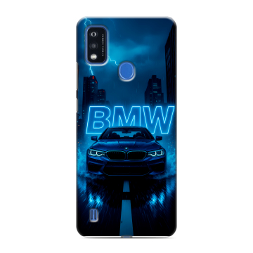 Силиконовый чехол на ZTE Blade A51 с принтом BMW БМВ Силиконовый чехол на ZTE Blade A51 с принтом BMW БМВ