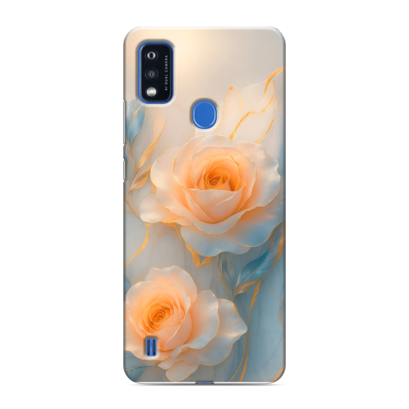 Силиконовый чехол на ZTE Blade A51 с принтом Женский Силиконовый чехол на ZTE Blade A51 с принтом Женский