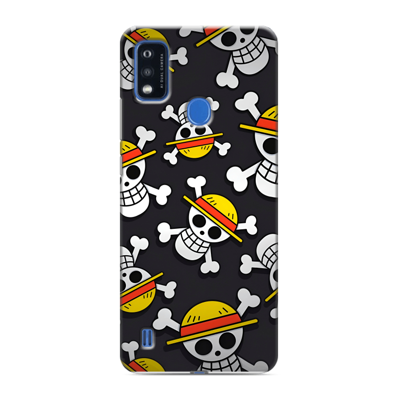 Силиконовый чехол на ZTE Blade A51 с принтом One Piece Ван Пис Силиконовый чехол на ZTE Blade A51 с принтом One Piece Ван Пис