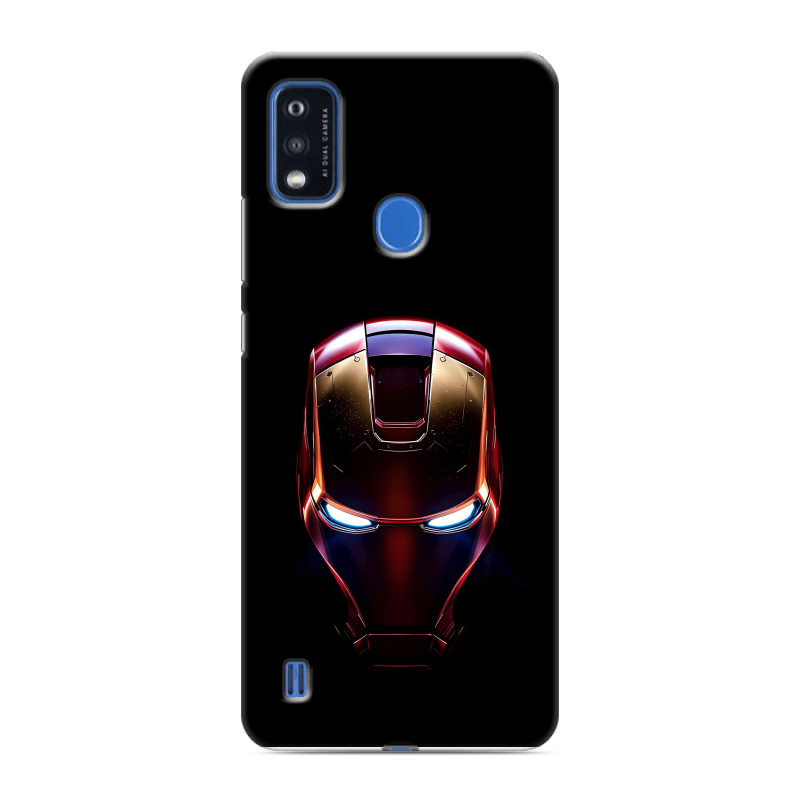 Силиконовый чехол на ZTE Blade A51 с принтом IronMan Железный человек Силиконовый чехол на ZTE Blade A51 с принтом IronMan Железный человек