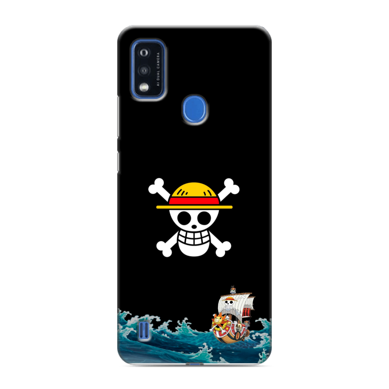 Силиконовый чехол на ZTE Blade A51 с принтом One Piece Ван Пис Силиконовый чехол на ZTE Blade A51 с принтом One Piece Ван Пис