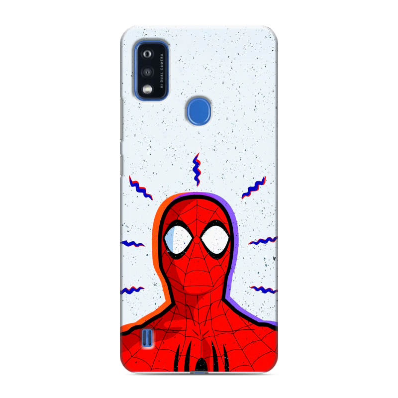 Силиконовый чехол на ZTE Blade A51 с принтом Spiderman Человек паук Силиконовый чехол на ZTE Blade A51 с принтом Spiderman Человек паук