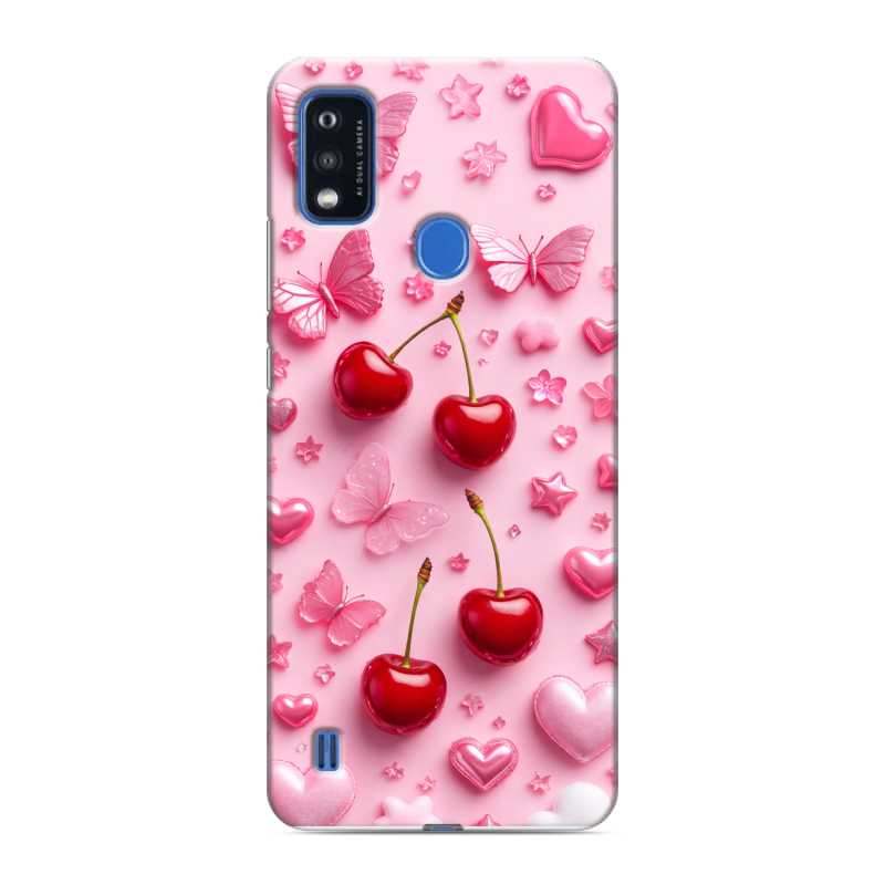 Силиконовый чехол на ZTE Blade A51 с принтом для девочек Силиконовый чехол на ZTE Blade A51 с принтом для девочек