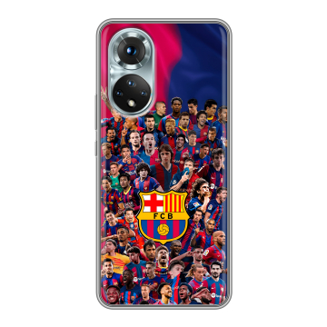 Силиконовый чехол на Huawei Honor 50 с принтом Барселона Barcelona