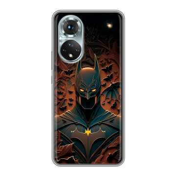 Силиконовый чехол на Huawei Honor 50 с принтом Batman Бэтмен