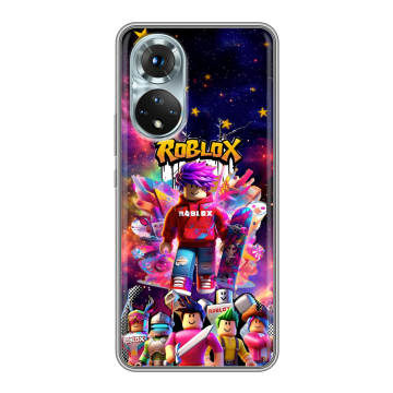 Силиконовый чехол на Huawei Honor 50 с принтом Roblox Роблокс Силиконовый чехол на Huawei Honor 50 с принтом Roblox Роблокс