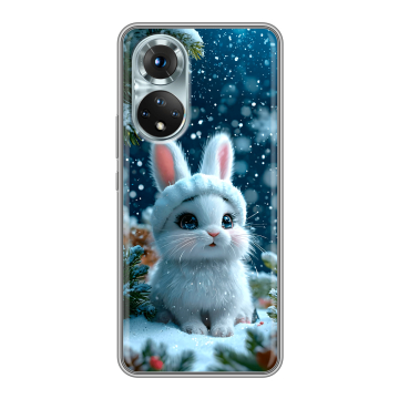 Силиконовый чехол на Huawei Honor 50 с принтом Новый год Силиконовый чехол на Huawei Honor 50 с принтом Новый год
