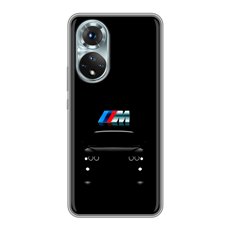 Силиконовый противоударный чехол на Huawei Honor 50 с принтом БМВ BMW Силиконовый противоударный чехол на Huawei Honor 50 с принтом БМВ BMW