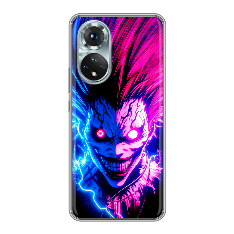 Силиконовый чехол на Huawei Honor 50 с принтом Death note Тетрадь смерти Силиконовый чехол на Huawei Honor 50 с принтом Death note Тетрадь смерти