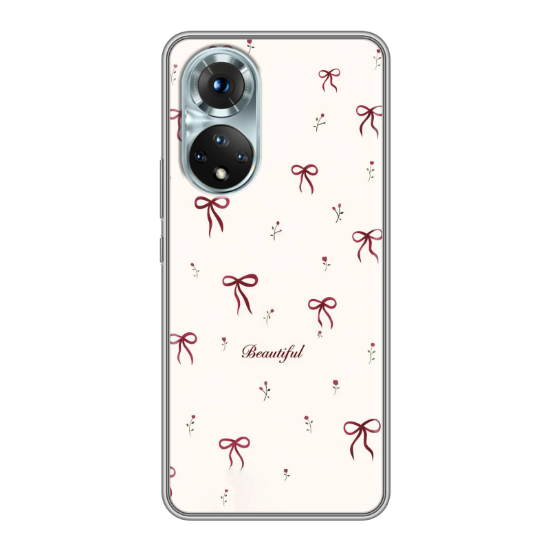 Силиконовый противоударный чехол на Huawei Honor 50 с принтом для девочек Силиконовый противоударный чехол на Huawei Honor 50 с принтом для девочек