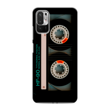 Силиконовый чехол на Xiaomi RedMi Note 10T с принтом Кассета Силиконовый чехол на Xiaomi RedMi Note 10T с принтом Кассета