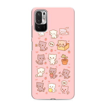 Силиконовый чехол на Xiaomi RedMi Note 10T с принтом Hello Kitty Хелоу Кити Силиконовый чехол на Xiaomi RedMi Note 10T с принтом Hello Kitty Хелоу Кити