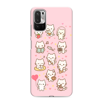 Силиконовый чехол на Xiaomi RedMi Note 10T с принтом Hello Kitty Хелоу Кити Силиконовый чехол на Xiaomi RedMi Note 10T с принтом Hello Kitty Хелоу Кити