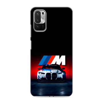 Силиконовый чехол на Xiaomi RedMi Note 10T с принтом БМВ BMW