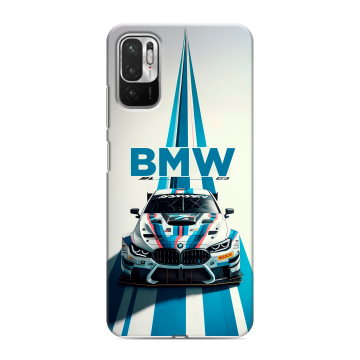 Силиконовый чехол на Xiaomi RedMi Note 10T с принтом БМВ BMW Силиконовый чехол на Xiaomi RedMi Note 10T с принтом БМВ BMW
