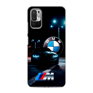 Силиконовый чехол на Xiaomi RedMi Note 10T с принтом БМВ BMW