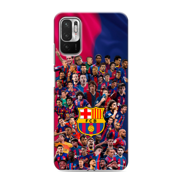 Силиконовый чехол на Xiaomi RedMi Note 10T с принтом Барселона Barcelona Силиконовый чехол на Xiaomi RedMi Note 10T с принтом Барселона Barcelona