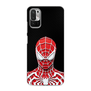 Силиконовый чехол на Xiaomi RedMi Note 10T с принтом человек паук spiderman Силиконовый чехол на Xiaomi RedMi Note 10T с принтом человек паук spiderman