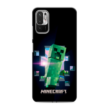 Силиконовый чехол на Xiaomi RedMi Note 10T с принтом Майнкрафт Minecraft Силиконовый чехол на Xiaomi RedMi Note 10T с принтом Майнкрафт Minecraft