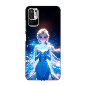 Силиконовый чехол на Xiaomi RedMi Note 10T с принтом Холодное сердце Frozen Силиконовый чехол на Xiaomi RedMi Note 10T с принтом Холодное сердце Frozen
