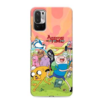 Силиконовый чехол на Xiaomi RedMi Note 10T с принтом Adventure time Время приключений Силиконовый чехол на Xiaomi RedMi Note 10T с принтом Adventure time Время приключений